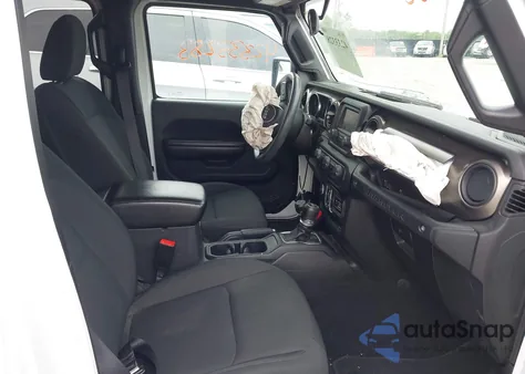 2018 Jeep Wrangler Unlimited Sport z USA, uszkodzony, nr VIN 1C4HJXDG6JW222637